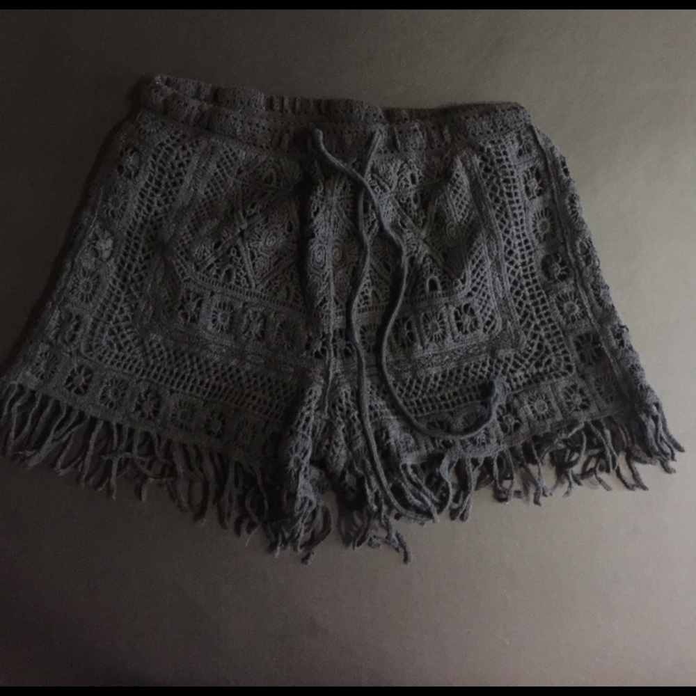 Boho Embroidered Shorts from France