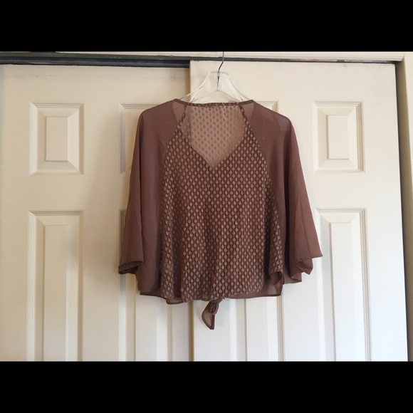 Loose flowy sheer blouse - Picture 2 of 2