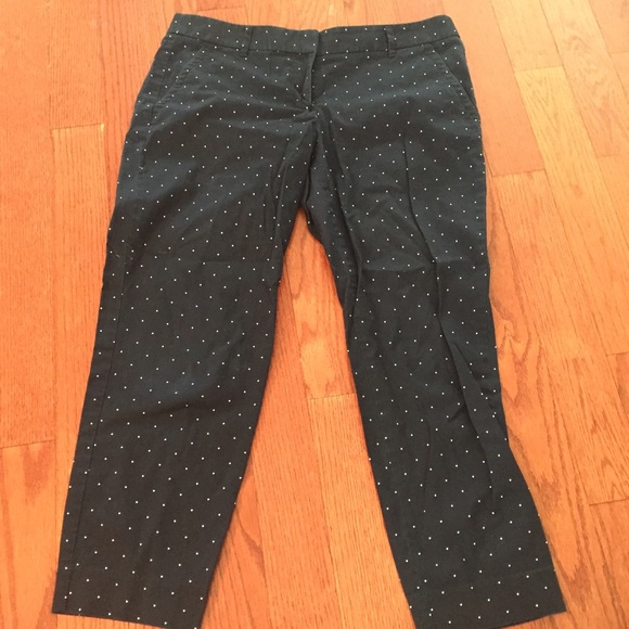 J. Crew navy crops