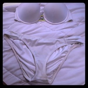 White Victoria Secret Bikini 34D top