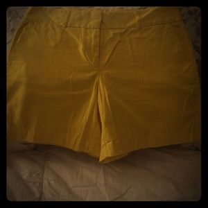 Ann Taylor Loft 6" Inseam Yellow Shorts! NWT!!! Ann Taylor Loft 6" Inseam Yellow Shorts! NWT!!!