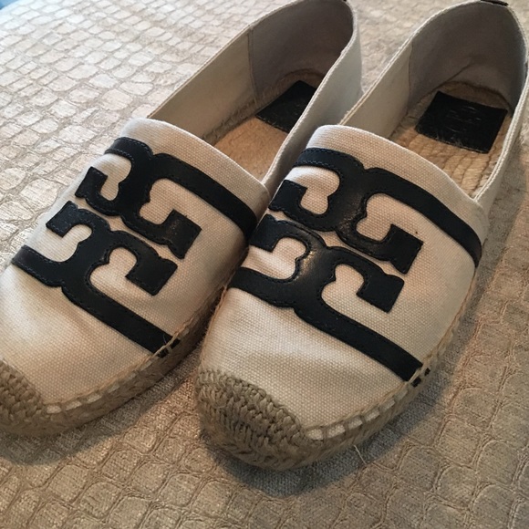 Tory Burch espadrilles.