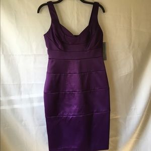 London Times purple dress