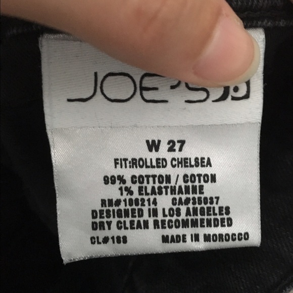 Joe's Jeans Chelsea Roll Distressed Connor Jeans - Picture 3 of 3