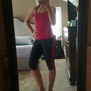Champion capris & tank top