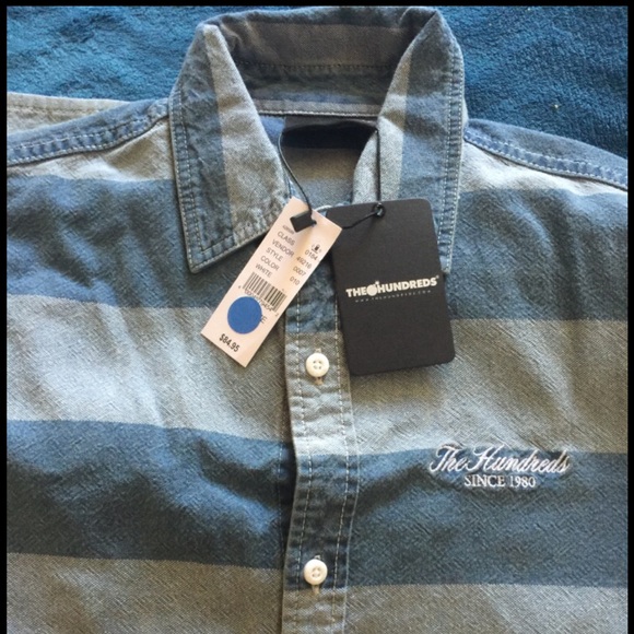 The Hundreds button up shirt