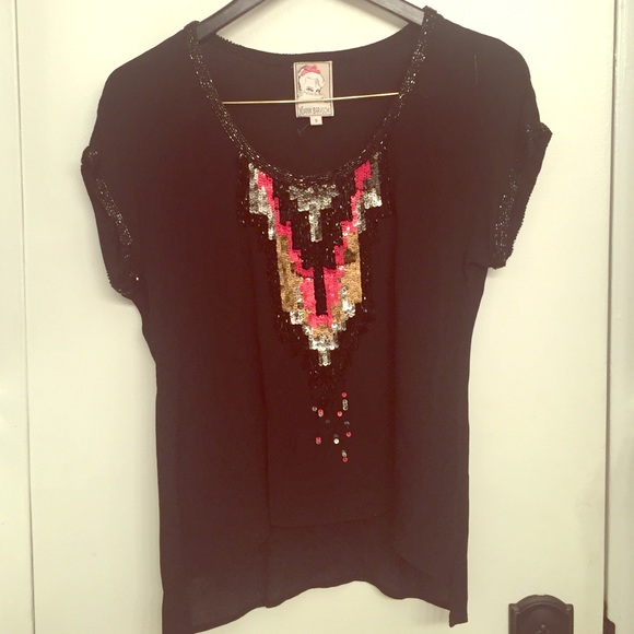 Yoana Baraschi - Beaded Blouse (Small)