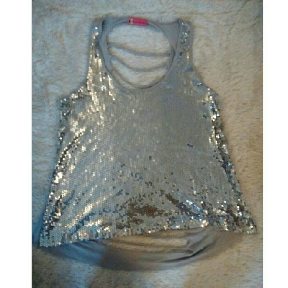 Sequin tank top!