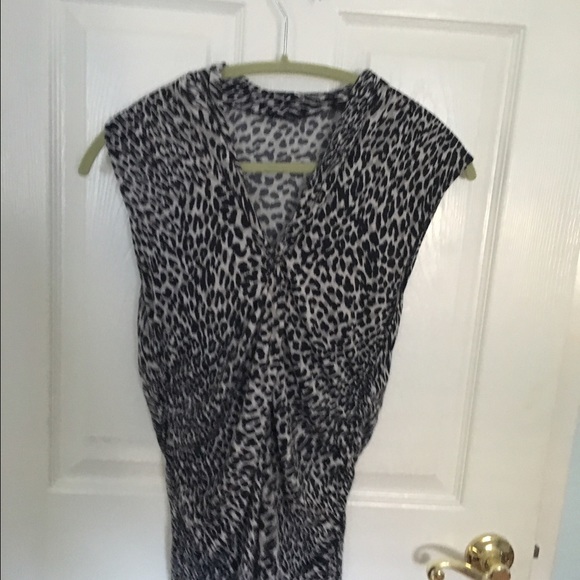 Anne Klein leopard top