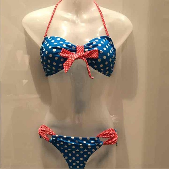 💋Polka dot Bikini💋 - Picture 1 of 8