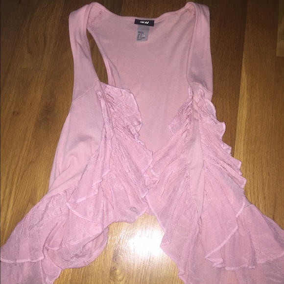 Pink Sleeveless Vest