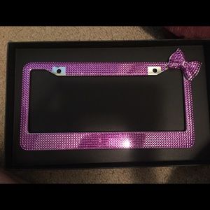 License plate cover