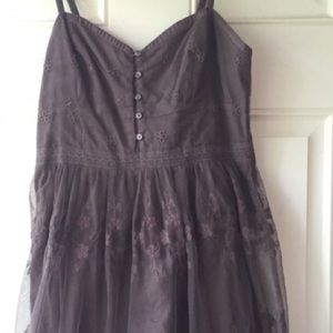 Cute AE Lace Embroidered Sundress