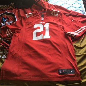 San Francisco 49ers Frank Gore 21 jersey