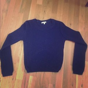 Navy sweater