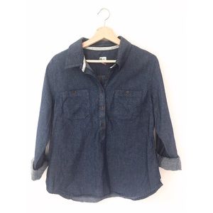 TOMS denim top