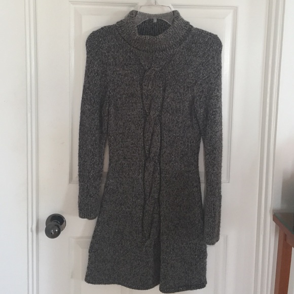 Turtleneck Knit Dress - Picture 1 of 2