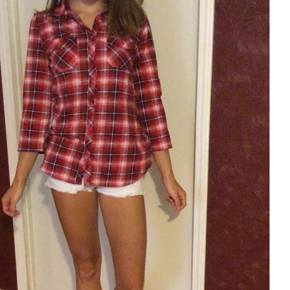 🍁🍂Fall Plaid top