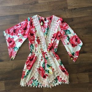 Floral romper
