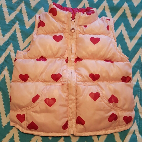 Pink puffer vest - Picture 2 of 2