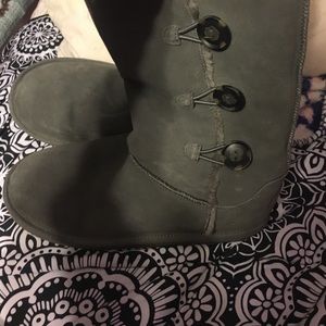 Grey American Eagle Boots