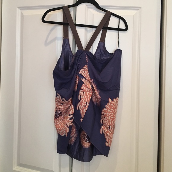 Tea and Honey silk top - Picture 3 of 4