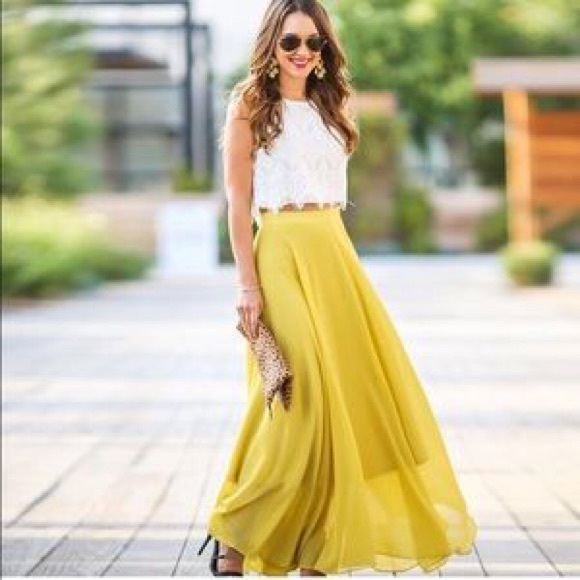 NWT Mustard yellow maxi from Morninglavender.com