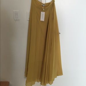 Lucy paris Skirts - NWT Mustard yellow maxi from Morninglavender.com Lucy paris Skirts - NWT Mustard yellow maxi from Morninglavender.com