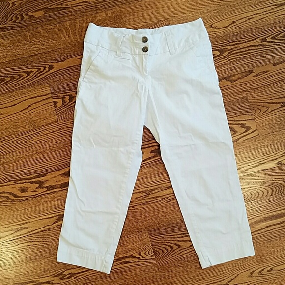 NWOT White Capri pants from Land's End - Picture 2 of 4