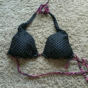 Double sized reversible bikini top