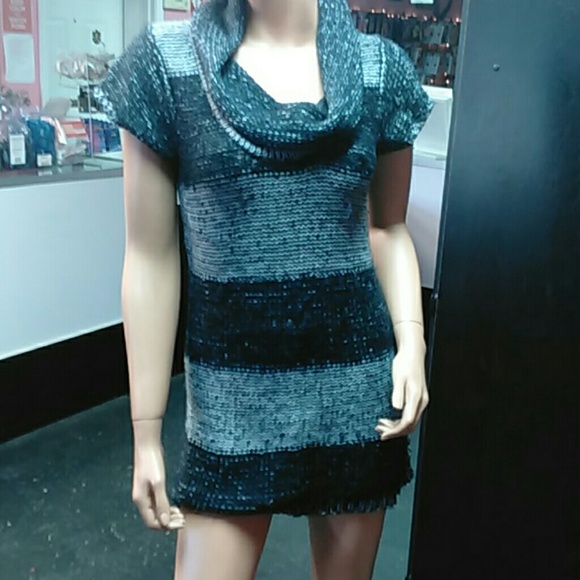 Mini sweater dress
