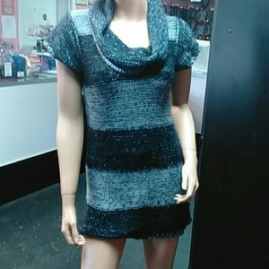 Mini sweater dress