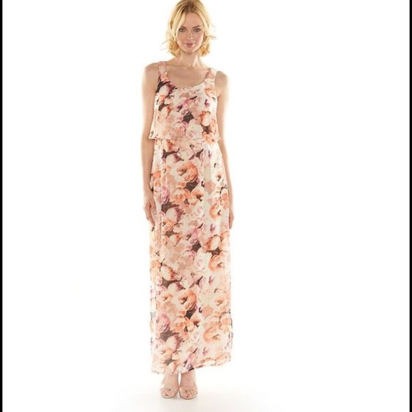 Jessica Howard floral print maxi NWt