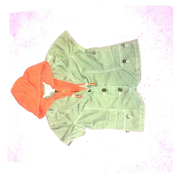 Layered look t-shirt jacket!