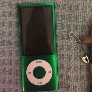 Green iPod Shuffle
