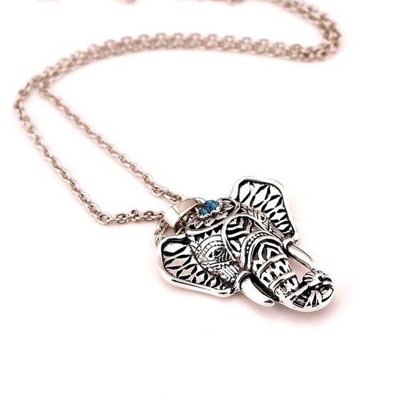 Bohemian Elephant Necklace - Picture 4 of 4