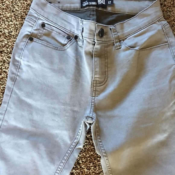 Gray RSQ super skinny jeans - Picture 2 of 2