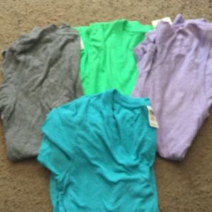 Vs pink size medium vneck tees