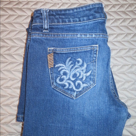 Paige Jeans with Floral Pocket