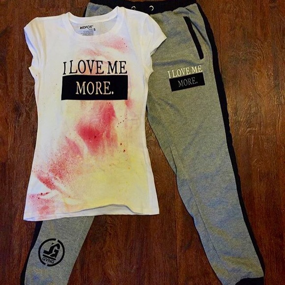 Tee and sweats