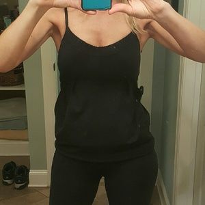 LULULEMON Adj. Strap Tank Top w/ Drawstring, Sz4