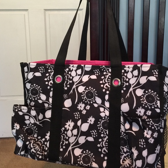 Black & White Thirty One small tote