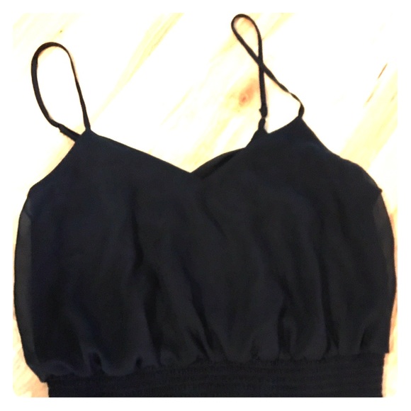 Black Sheer (But NOT see through) Long Dress