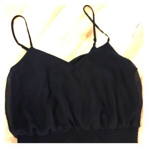 Black Sheer (But NOT see through) Long Dress