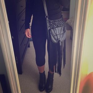 Fringe crossbody