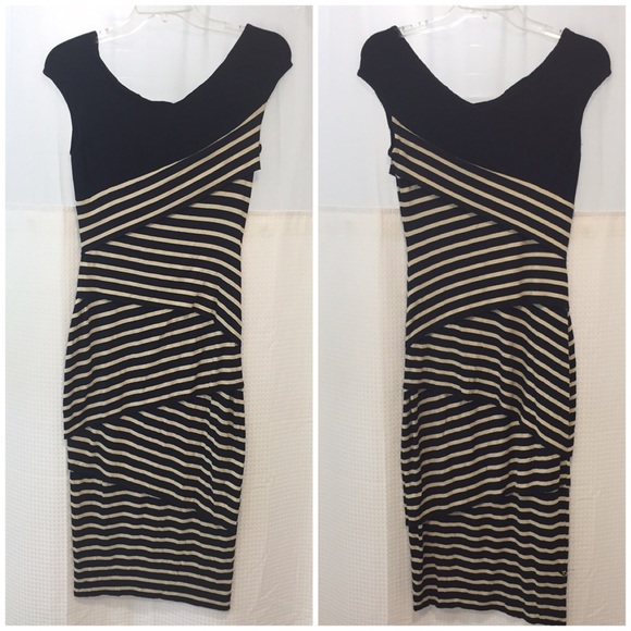 Anthropologie Frenchstripe Column Dress French - Picture 3 of 3