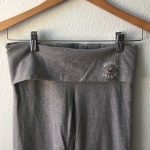 Grey Hollister Yoga Pants