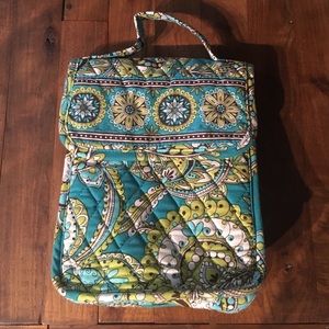 Vera Bradley Turquoise Floral print lunch bag