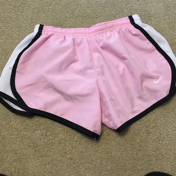 Pink nike shorts