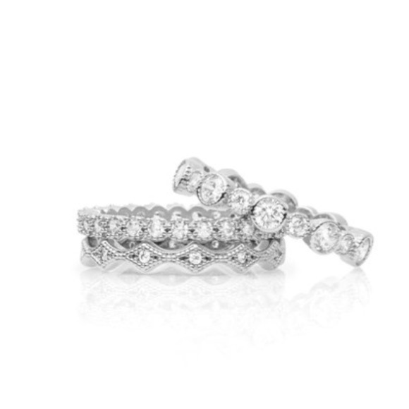 Petits Bijoux Stackable Rings - Picture 2 of 3